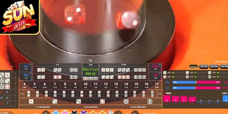 Cược bộ ba đồng nhất với mức thưởng hấp dẫn